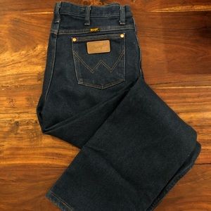 Cowboy Cut Wrangler Denim Jeans